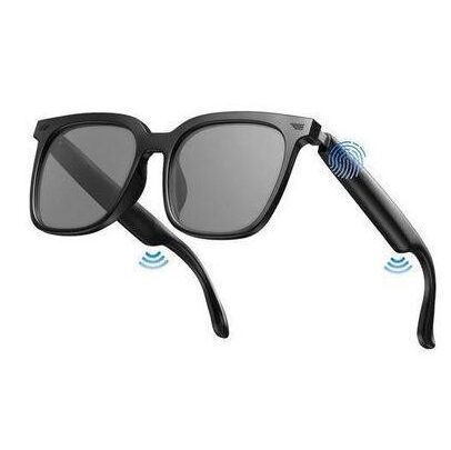 Powerology Paganspo AI Camera Smart Glasses, Up to 10 Hours Playback Time, Dual Silicone Microphones, 4GB Internal Storage, 8MP Camera, Immersive Stereo Audio, Voice Assistant, Real-Time Translation - Multicolor