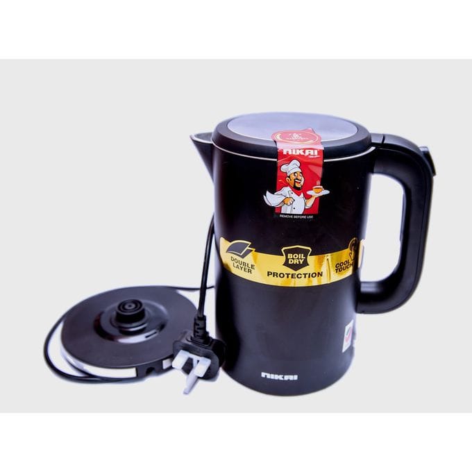 Nikai NK820T1 Electric Kettle 1850–2200W – Black