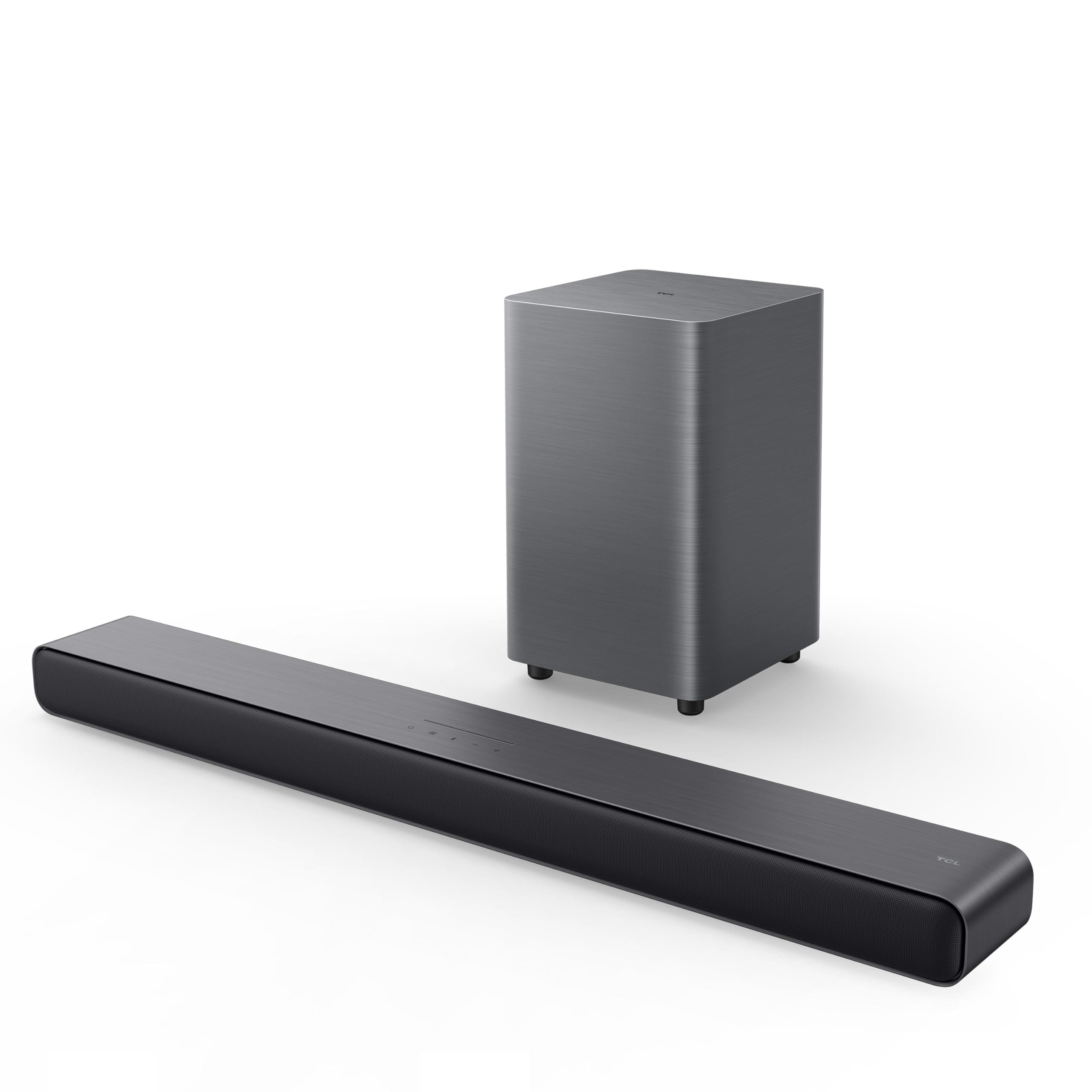 TCL S55H 2.1 Sound Bar with Wireless Subwoofer for Smart TV | Dolby Atmos DTS:X Auto Room Calibration| 220W Power Wireless Bluetooth Home Theater Audio | App Control & Remote Control