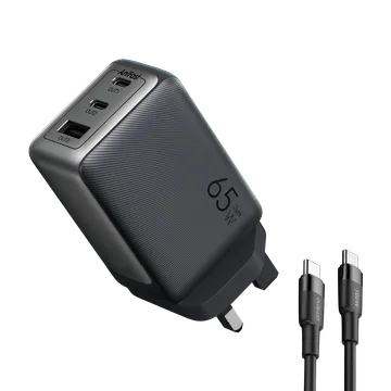 Oraimo OCW-7652U-116CC HyperGaN 65 65W GaN Wall Charger Kit with 100W CC Cable
