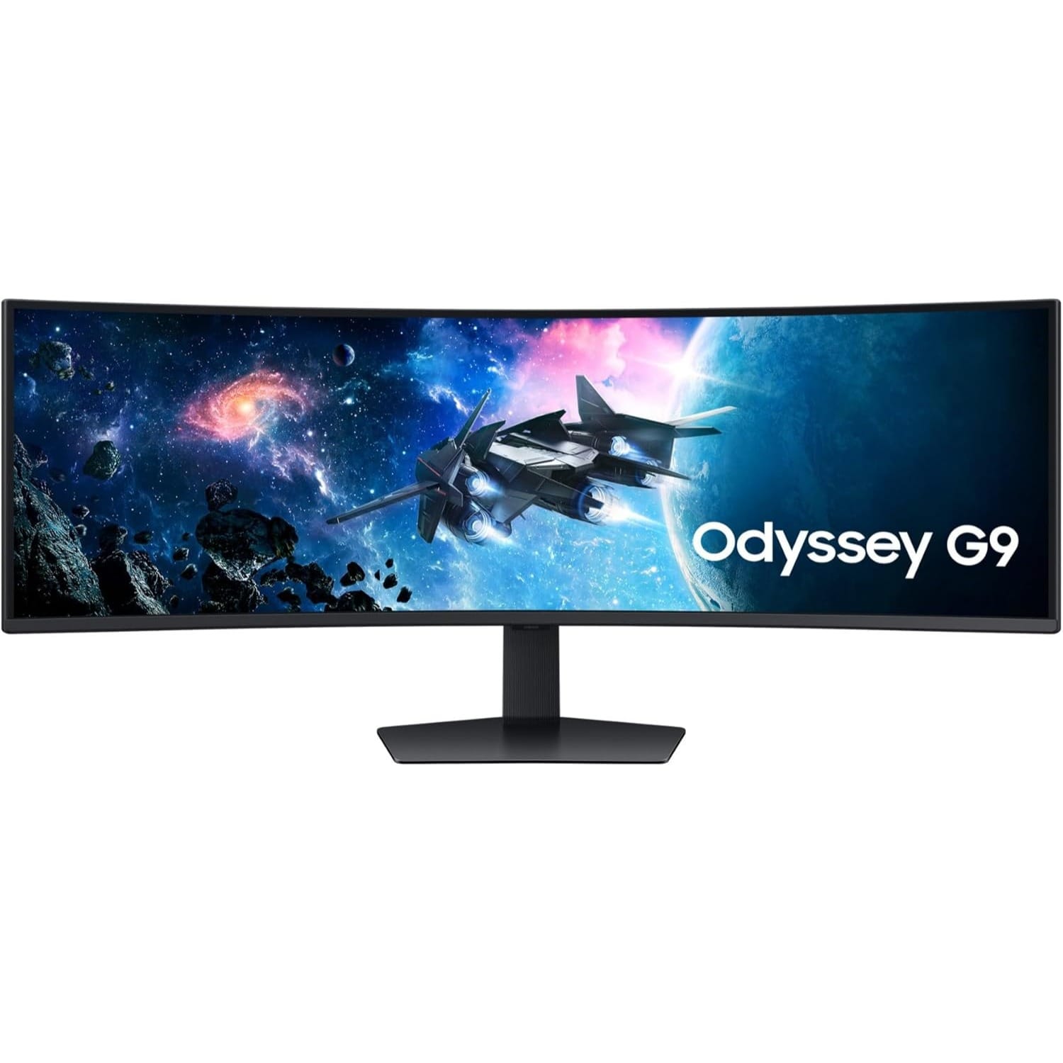 Samsung Odyssey G9 G9G95C 49" Dual QHD Gaming Monitor with 1ms Response Time & 240Hz Refresh Rate, 1000R curved screen, AMD FreeSync Premium Pro, Middle East Version (New Launch) - LS49CG954EMXUE