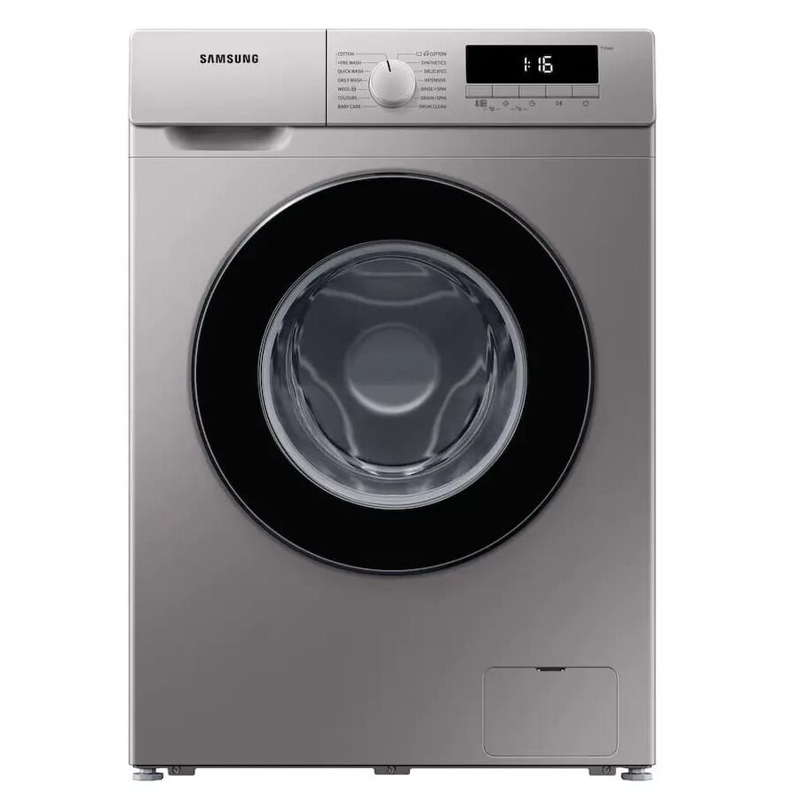 Samsung WW80T3040BS 8kg Front Load Washing Machine with Quick Wash, 1200 RPM – Silver