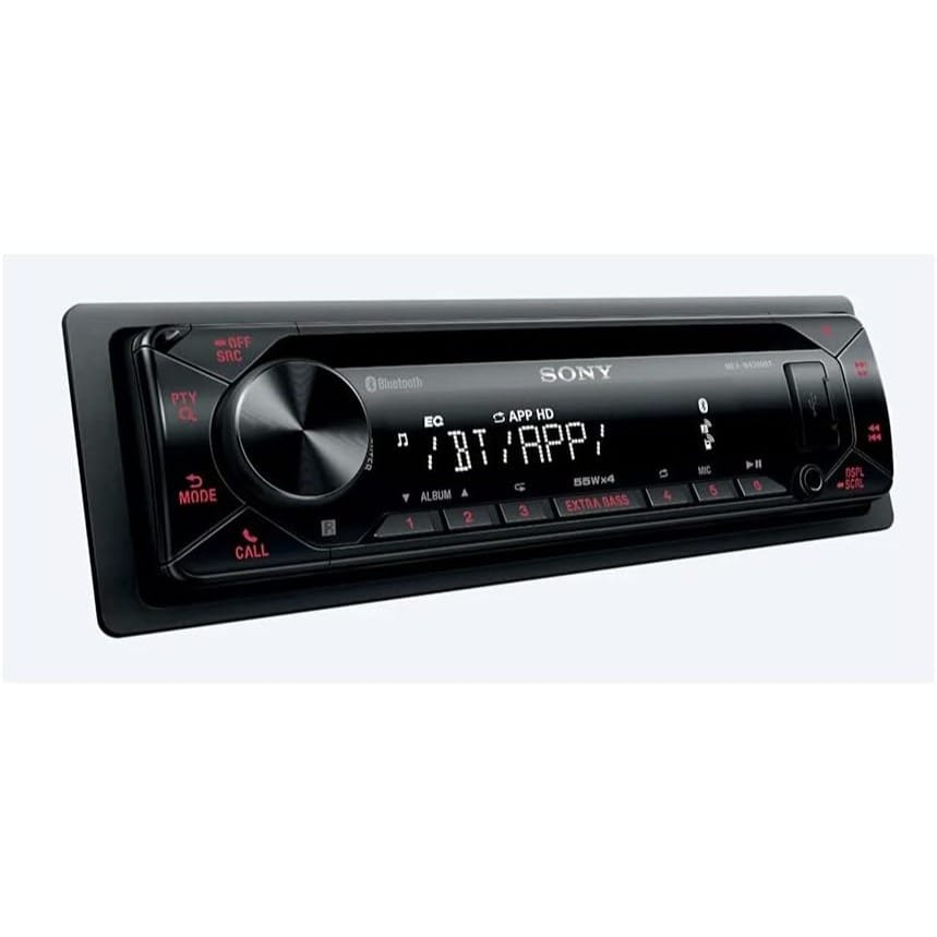 Sony MEX-N4300BT Built-in Dual Bluetooth Voice Command CD/MP3 AM/FM Radio Front USB AUX Pandora Spotify iHeartRadio iPod/iPhone Siri and Android Controls Car Stereo Receiver