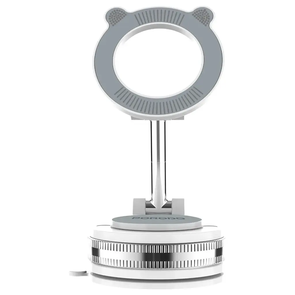 Porodo Multi-Surface Vacuum Suction Mount - White