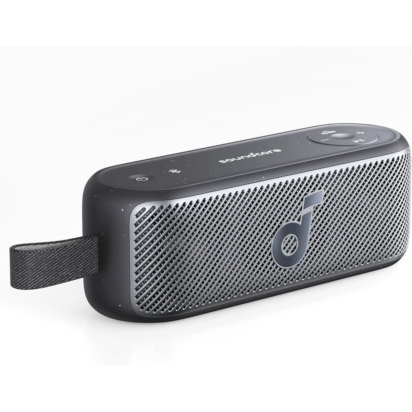 Soundcore Motion 100 Portable Speaker, Bluetooth Speaker with Wireless Hi-Res, 2 Full Range Drivers for Stereo Sound, Ultra-Portable Design for Outdoor Use, Customizable EQ, Punchy Bass, and IPX7
