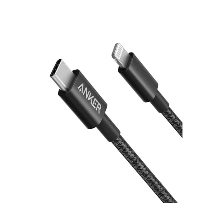 Anker New Nylon USB C to Lightning Cable, Apple MFi Certified for iPhone 14 Series, and More