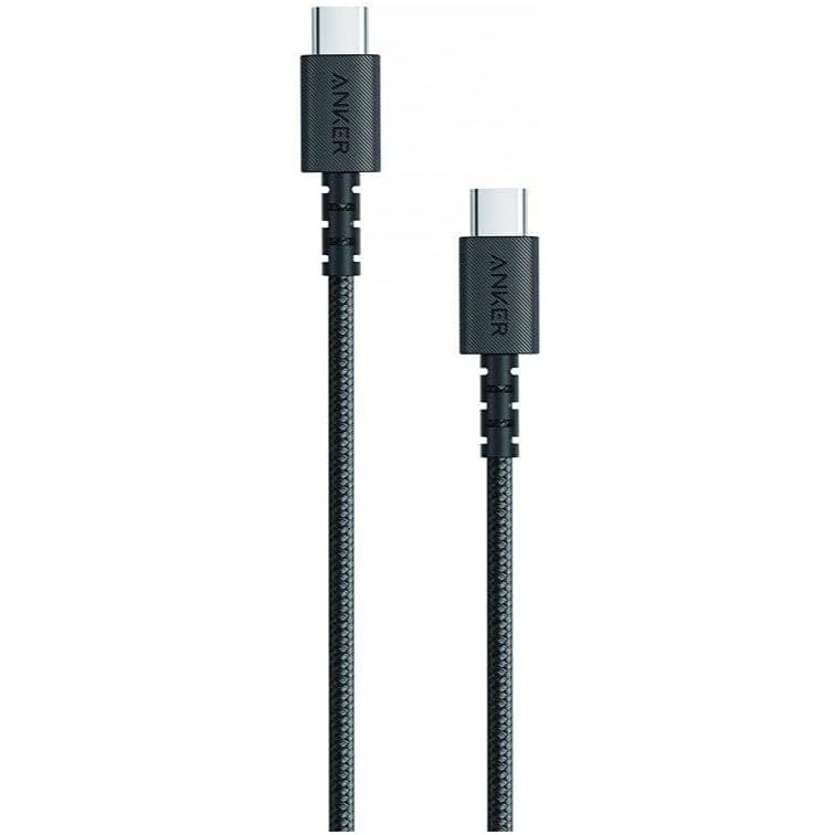 Anker PowerLine Select+ USB-C to USB-C 2.0 Cable (Black, 1.8m, 6ft)