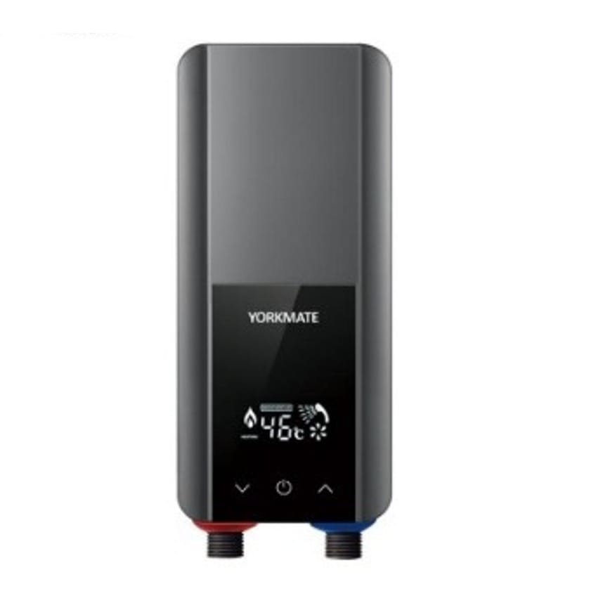 Yorkmate YM-C9 Instant Electric Water Heater 3800W – Slim Tankless Design, LED Display, Energy Efficient (220–240V)