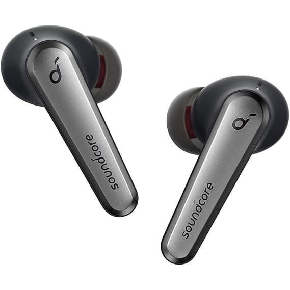 Soundcore Anker Liberty Air 2 Pro True Wireless Earbuds, Targeted Active Noise Cancelling, PureNote Technology, 6 Mics for Calls, 26H Playtime, HearID Personalized EQ(Black).