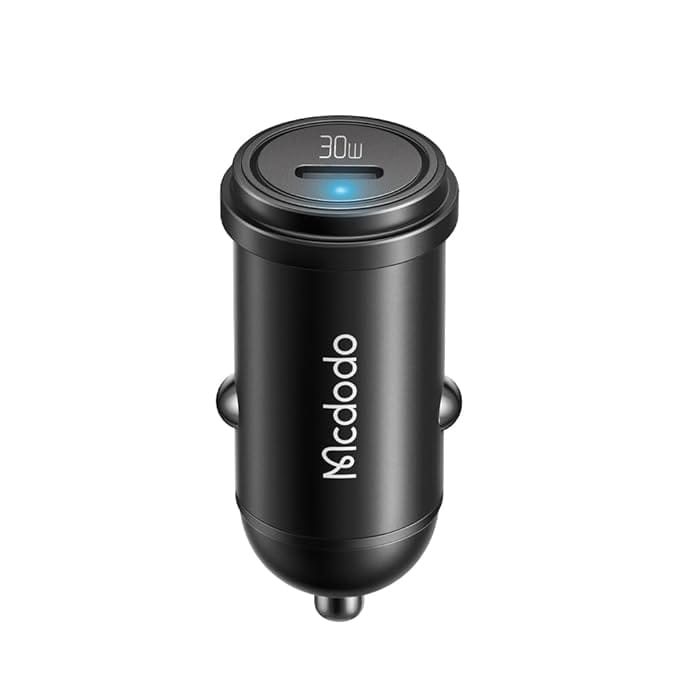 Mcdodo 30W PD Fast Car Charger, Support PD 30W Fast Charge Small and Easy for Storage, Aluminum Alloy