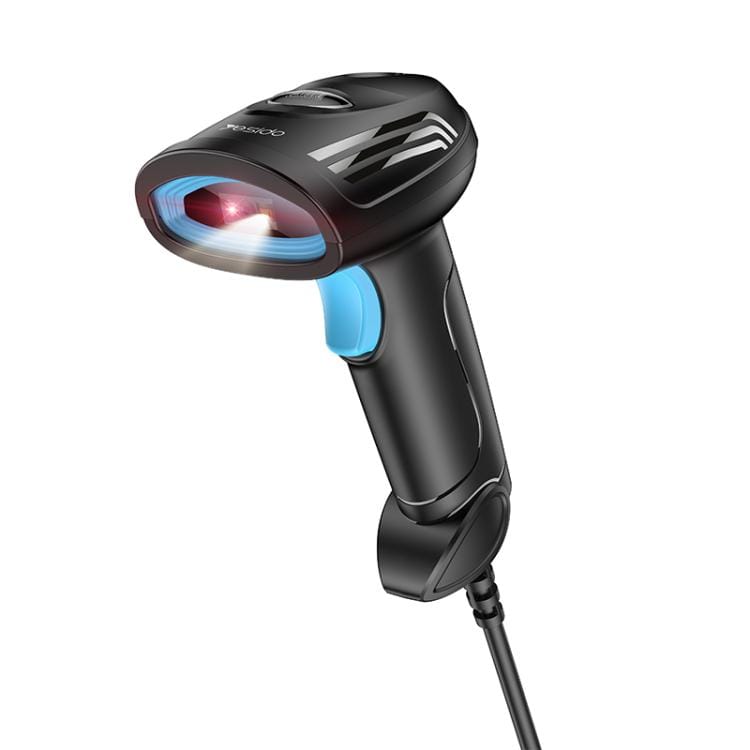 YESIDO EC21 Wired Barcode Scanner 1D/2D USB – QR Code Reader for POS, Retail, Inventory & Warehouse Systems