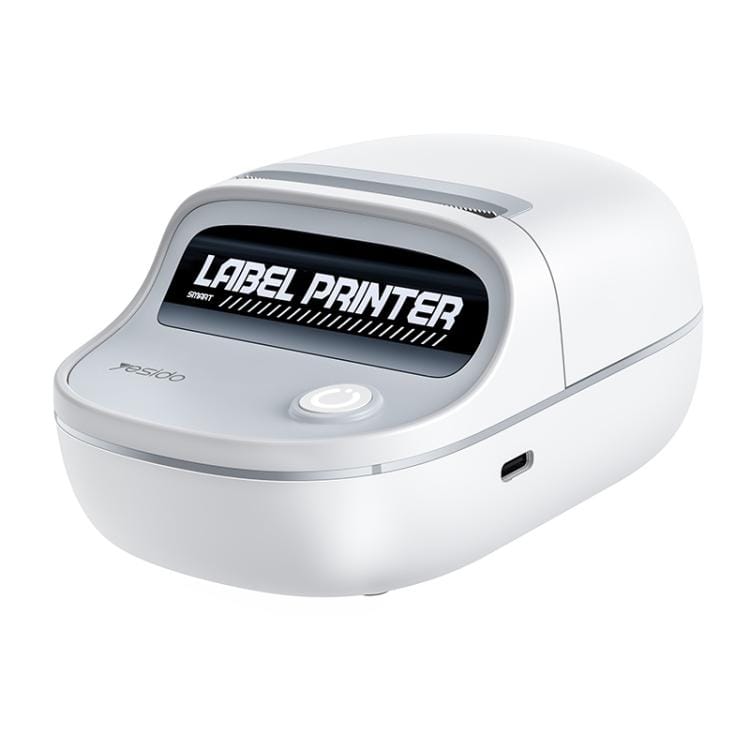 YESIDO SP10 Portable Thermal Label Printer – Wireless BT, 203 DPI, 25–48mm Labels, Compact & Rechargeable