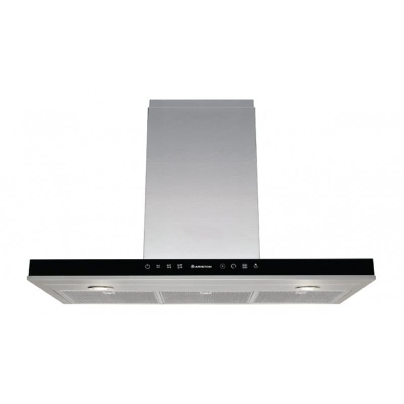 IQRA 90cm Ductable Kitchen Extractor Hood; Touch Panel, LED Lamp, 3-Speed Motor, Motion Sensor, Voice Control, IQ-CM9046TG