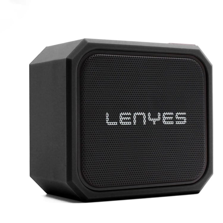 Lenyes S105 IPX7 Waterproof HiFi Bass Wireless Bluetooth Speaker, Support Hands-free / Micro SD Card(Black)