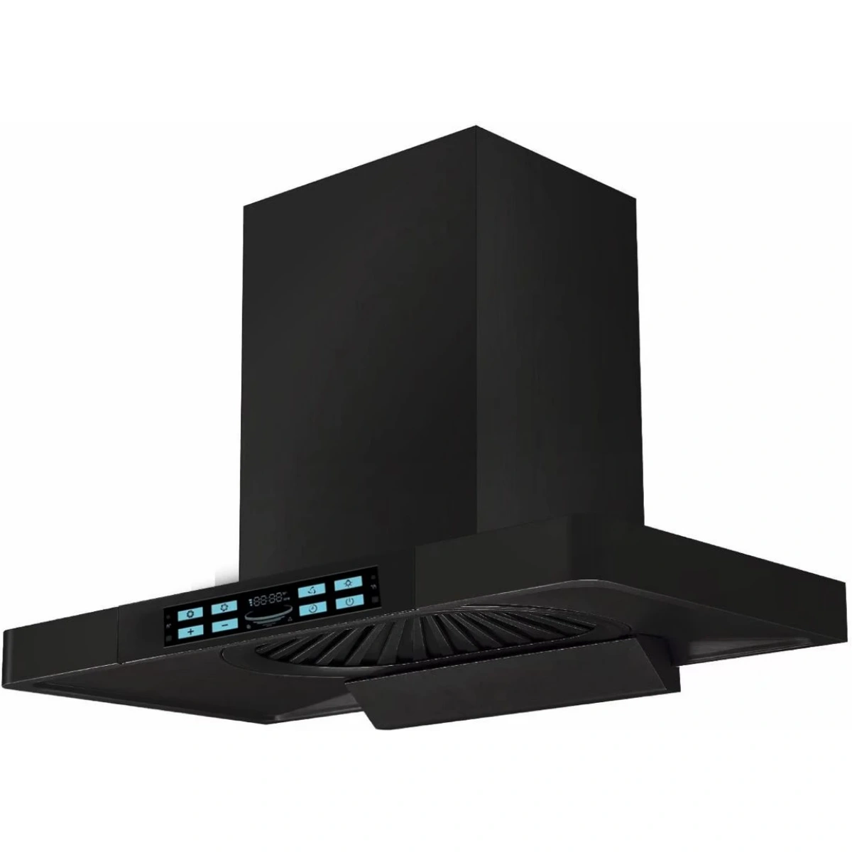 IQRA IQ-CM6041TG 60cm Ductable Chimney Hood with Touch Panel, Motion Sensor & LED Lighting