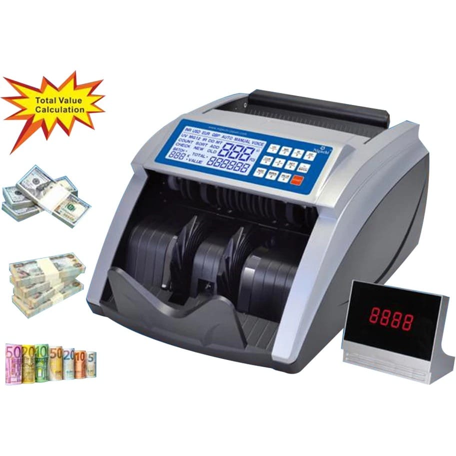 Nigachi Nc-5050 Bill Counter for Money, Grey