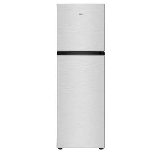 TCL P370TMS Top Mount Refrigerator (370L, Total No Frost, Electronic Control, Water Dispenser Ready) – Silver