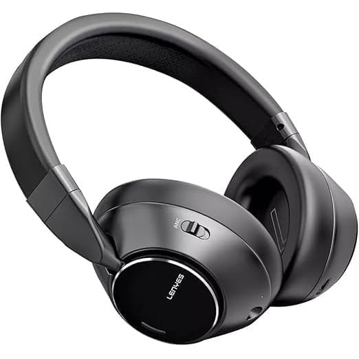 LENYES LH23 ANC Headphone Studio Wireless Bluetooth 5.3 Hifi Stereo Headset Foldable With HD Microphone
