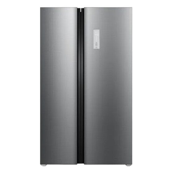TCL P635SBSN Side By Side Refrigerator – 635L Silver Twin Eco Inverter Fridge Freezer