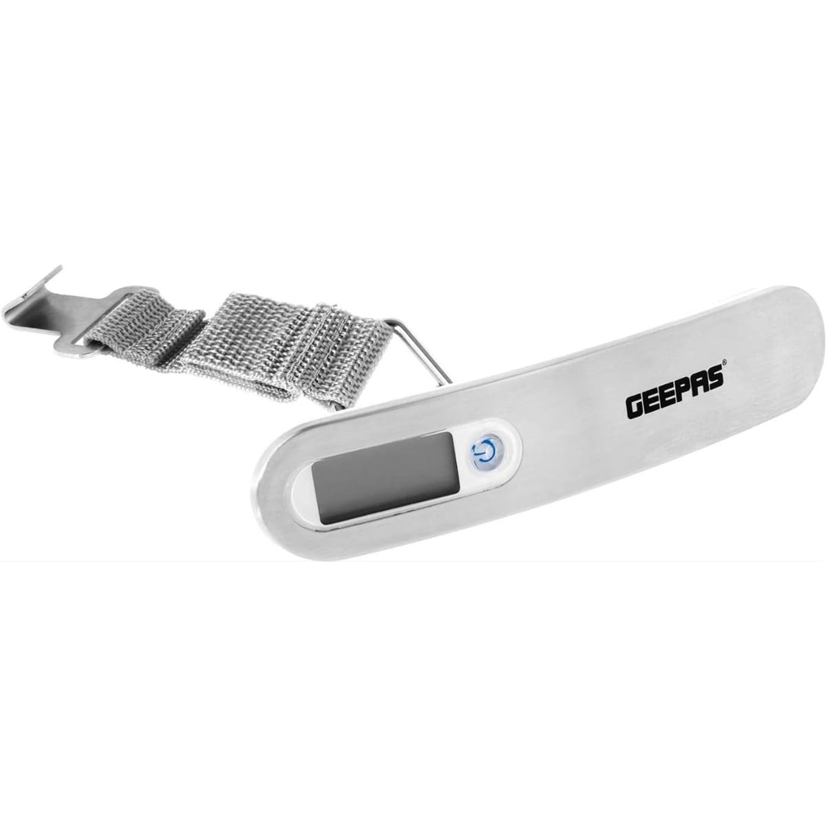 Geepas GLS4221 Digital Luggage Weighing Scale – 50kg Portable Travel Scale with LCD Display, High-Precision Sensor, Stainless Steel Body & One-Button Operation