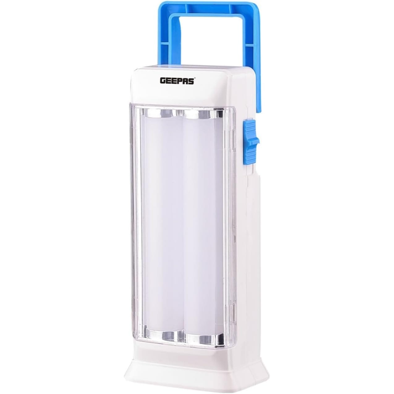 Geepas GE53013 Rechargeable LED Lantern - Emergency Lantern with 4 Hours Working & 18 Pcs SMD 0.2W Hi-Power Luminous LEDs | Ideal for Home, Camping & More