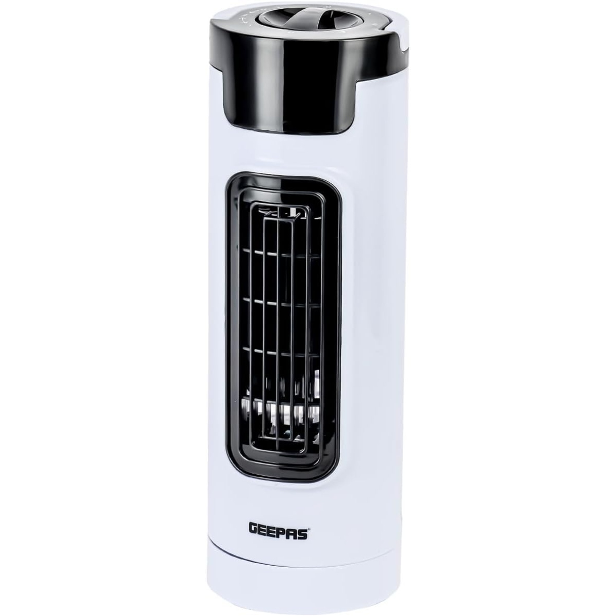 GEEPAS Mini Tower Fan | Portable Oscillating Cooling 3 Speeds With 7.5H Timer | Ideal for Home Offices Bedroom Desktop with Carry Handle | Compact Energy Efficient | GF 21174 UK