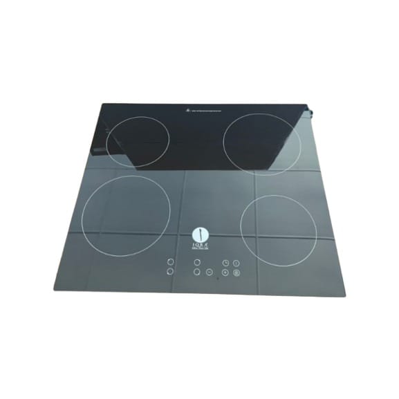 IQRA IQ-KH5003CRG 60 x 60cm Built-In 4 Zone Ceramic Infrared Hob with Touch Controls, Timer & Child Lock