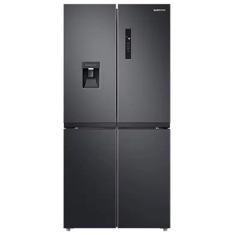 Samsung Series 8 SpaceMax, 488L, Multi Door Fridge Freezer, With Twin Cooling Plus System & Total No Frost Feature, Colour: Gentle Black Matt, Model: RF48A401EB4/EU [Energy Class E]