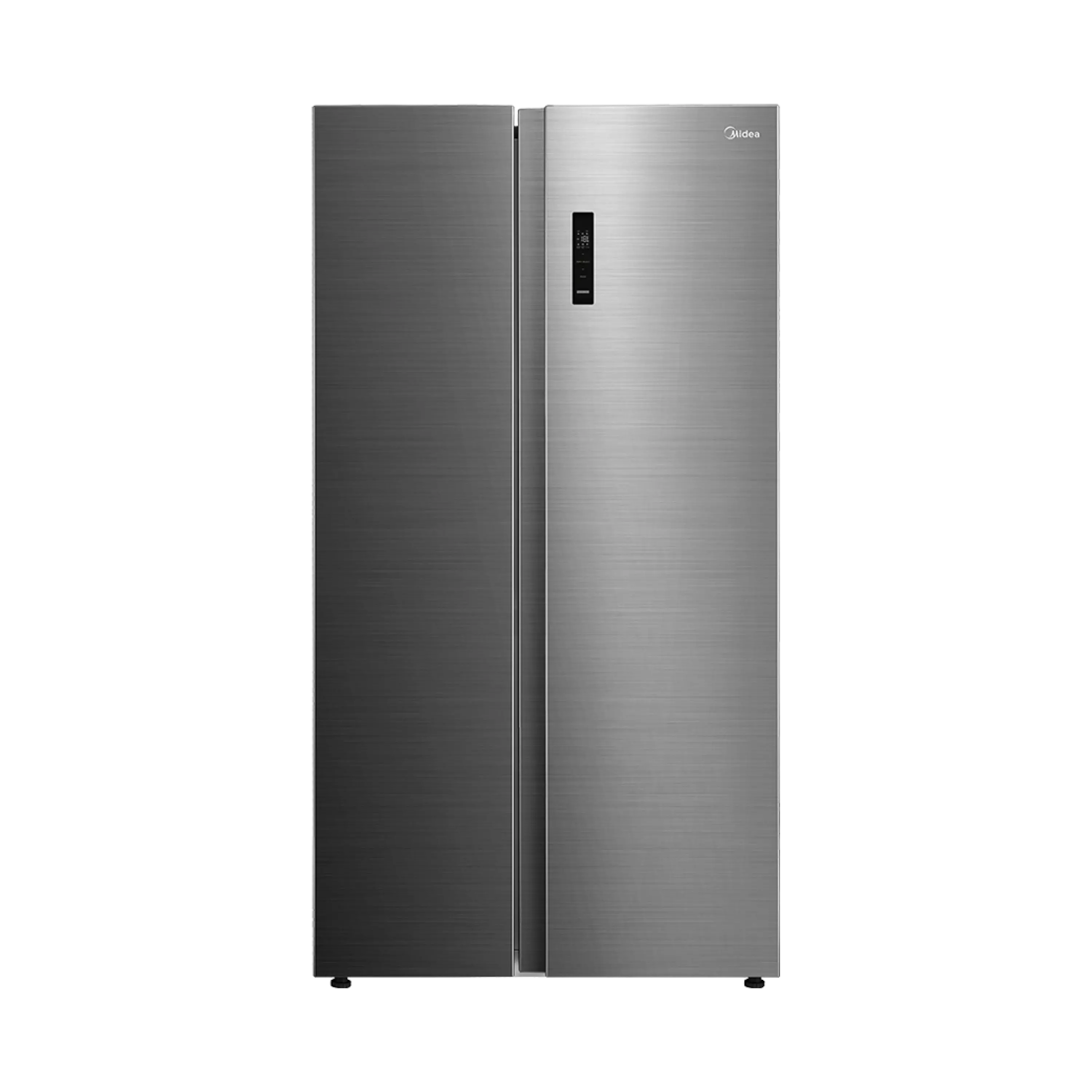 Midea Side by Side Refrigerator, 563L, Bru Steel MDRS710FGF46D